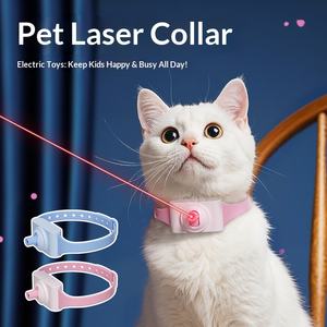 Nieuwe Laser Honden- en Kattenhalsband Handsfree Slimme LED Laserpointer in doos - Product Image 2