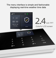 Kit de Sistema de Alarma para el Hogar Inteligente Tuya Alexa Smart Life, 4G WiFi, Sensor de Movimiento PIR, Material ABS, Control Remoto por Aplicación, Función SOS, 10 m, Fácil Instalación
