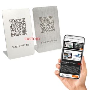 <span class=keywords><strong>ป้าย</strong></span>สเตนเลสสตีลขนาดเล็กตั้งได้พร้อมโลโก้ฟรีสแกนได้ง่าย - Product Image 1