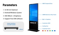 Kiosco de Señalización Digital Interactiva Hosda de 43 Pulgadas con Pantalla Táctil Windows/Android, SDK Habilitado, Gráficos de Alta Resolución para Comercio Minorista