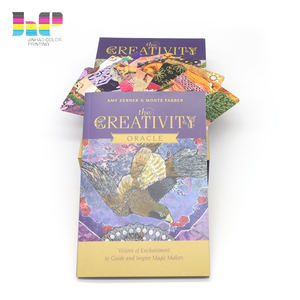 Carta de <span class=keywords><strong>Tarot</strong></span> Personalizada Sagrada Femenina Despertar Crystal Oracle Card Deck Printing - Product Image 2