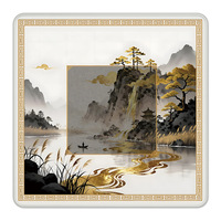 Tapis de Mahjong Américain Moderne en Caoutchouc Naturel Épaissi Antidérapant et Anti-bruit 32,4 pouces pour 4 Joueurs Fabricant Guangdong