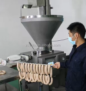 Tiên tiến tự động chân không định lượng xúc xích stuffer với chân không và đôi Clipping cho thịt nhà máy - Product Image 6