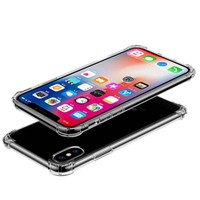 Fabrication 1.0MM Épaisseur Conception Antichoc Souple TPU Transparent Téléphone Mobile Couverture Arrière Cas pour Oppo R9S F3 Plus