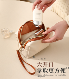 New Makeup <b>Bag</b> for Women Handheld Portable Square Waterproof Cute Travel Washroom Storage <b>Bag</b> - Product Image 4