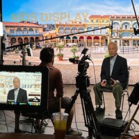 Studio de production virtuel MDS VFX VR VP XR Panneau mural vidéo plus grand Écran d'affichage intérieur Studio TV de fond de film à LED