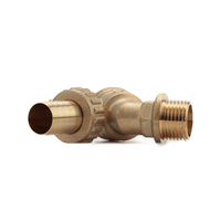 Garden Outdoor 1/2 British Copper Water Bibcock Valve Robinet d'eau à ouverture lente 4 vannes fendues Robinet d'eau