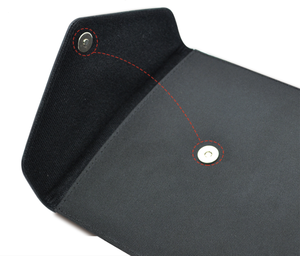 Housse de protection pour tablette en cuir PU <span class=keywords><strong>8</strong></span> 11 12.9 14.6 pouces, légère, doublure en peluche noire, pour <span class=keywords><strong>iPad</strong></span> Autre - Product Image 3