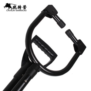 U Shaped Steel Restraint Fork For Riot Control <b>Security</b> <b>Equipment</b> Black Stainless Steel Adult Use - Product Image 2