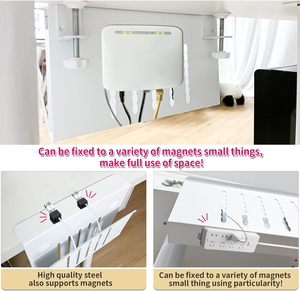 TBFIT <span class=keywords><strong>sous</strong></span> le stockage de <span class=keywords><strong>bureau</strong></span> organisateur de <span class=keywords><strong>bureau</strong></span> suspendu à 2 niveaux sans perceuse en acier allié <span class=keywords><strong>support</strong></span> pour ordinateur portable câble organisateur de fichiers pour <span class=keywords><strong>bureau</strong></span> maison - Product Image 5