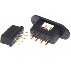 MPX 8 çekirdekli konnektör erkek ve dişi Multiplex 8 Pin fiş sinyal iletimi ve düşük akım sürücü bağlantı