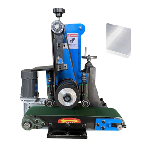 Desktop-Metall polierer mit Sand gürtel platte für glattes Haaransatz auf Metallo ber flächen - Product Image 6