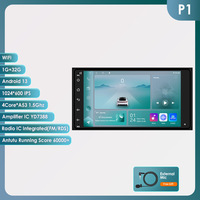 Tout-en-un 7 pouces GPS Android Navigation Machine Tableau de bord TV pour Toyota Corolla Camry Rav4 CarPlay Fonction Compatible
