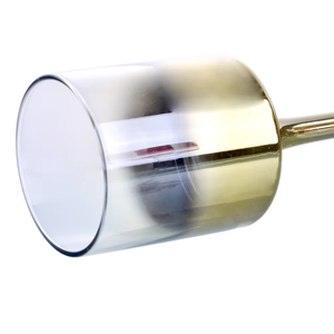 Portavelas de cristal alto más vendido a precio económico pigmentado azul decoración del hogar linterna y tarro de vela - Product Image 4