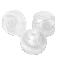 38/400mm Cou Fini PP Honey Cap En Plastique Flip Top Couvercle De Distribution Avec Valve En Silicone