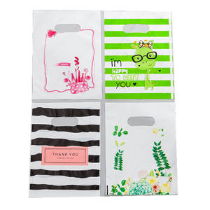 Bolsa camiseta de plástico de un solo uso personalizada con impresión de logotipo - Product Image 5