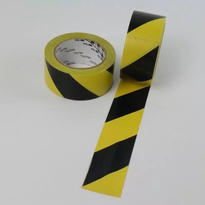 Ruban de signalisation 3M 766 en PVC, noir et jaune, imperméable, en caoutchouc, pour avertissement de danger, offre d'impression, ruban VHB simple face, double verrouillage - Product Image 5