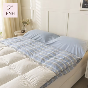 Sábana de Viaje Moderna para Hotel, 200 Hilos, de Algodón a Rayas para Todas las Estaciones, Saco de Dormir Resistente a la Suciedad para Uso Comercial, Sábanas de Algodón Puro Portátiles - Product Image 1