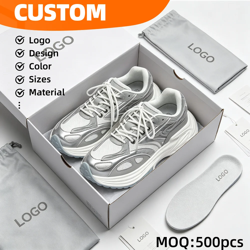 2024 Sneaker Manufacturer Custom Logo High Quality Men Sneakers Shoes For Men And Women Wholesale Brand New