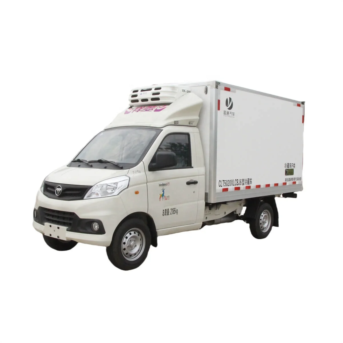 Китай Foton небольшие рефрижераторы компактный рефрижератор для перевозки замороженных продуктов