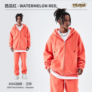 <strong>Hoodie</strong> Manufacture Custom Logo Winter <strong>Hoodie</strong> <strong>Women</strong> Zip up Thickness Oversized Solid <strong>for</strong> Unisex - Product Image 2