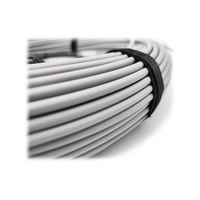 Kabel FastConnect DROP, Outdoor SC/APC FDC-SA-GJYXCH-1B6a2, Single-mode G657A2, LSZH, 2*5,3mm Tipe Busur Kabel Abu-abu