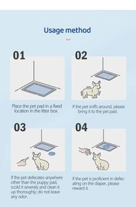 แผ่นรองฉี่สัตว์เลี้ยง OEM คุณภาพพรีเมียม แผ่นฝึกขับถ่าย ซึมซับดีเยี่ยม ป้องกันการรั่วซึม แบบใช้แล้วทิ้ง - Product Image 3