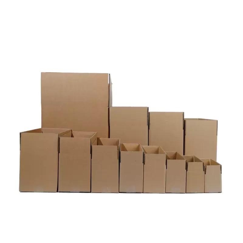 OEM Custom Printed Logo Kraft Paper Corrugated Board Carton
