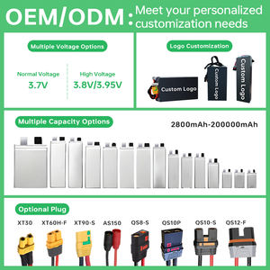 بطاريات الطائرات بدون طيار ذات الحالة الصلبة 18S 6S 24S ، 12 مللي أمبير في الساعة ، مناسبة للطائرات بدون طيار الزراعية FPV. - Product Image 5