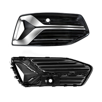 Grille de protection de phare antibrouillard avant de haute qualité avec garniture en nid d'abeille pour Audi A6 C7 2016 2017 2018 2019 2020 2021 2022 2023