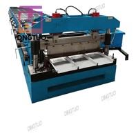 Mesin Pembentuk Gulungan Atap Otomatis 700 Klip Lock Metal Colored Steel untuk Genteng Dinding & Atap