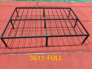 Metal <b>Bed</b> Frame Box Spring Minimalist Design Stable Structure Bedroom Use - Product Image 5