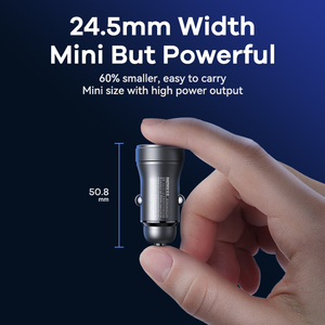 RCC335 30W PD+QC Dual USB <b>Fast</b> Charging Compatible With Protocols PD2.0/PD3.0/QC2.0/QC3.0/AFC/FCP/SCP RCC335 Car Cha - Product Image 4