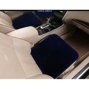 เบาะรองนั่งกำมะหยี่สีน้ำเงินชิ้นเดียวเพื่อความสบายภายในรถยนต์ - Product Image 1