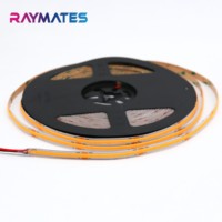 Ra90 DC 24V 480 LED keping lampu LED COB Dimmable Strip cahaya 2700K 3000K 4000K 5000K 6000K panjang fleksibel COB LED Strip