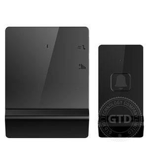 جرس باب للموسيقى بزر انضغاطي محمول مضاد للماء بتصميم رقيق للغاية الأحدث - Product Image 1