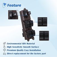 Interruptor Maestro de Elevalunas Eléctrico Lado del Conductor LHD 84820-33170 para Toyota Camry 2002-2006 Corolla Matrix Sienna Pontiac Vibe 2003-2008