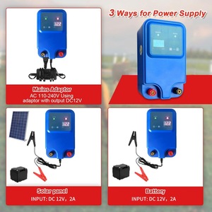 1.5J 10KM électrificateur de clôture électrique, chargeur de clôture, contrôleur de ferme portable OEM, électrificateurs de clôture électrique AC - Product Image 5
