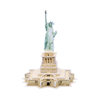 Jouets éducatifs, puzzle 3D, modèle de construction, Statue de la Liberté, puzzles 3D, architecture célèbre, construction, modèle 3D, jouet cadeau