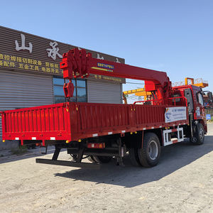 Offre Spéciale nouveau véhicule d'opération à haute altitude de camion d'installation de grue de SHACMAN 10 tonnes avec la grue de véhicule directement de Shaanxi - Product Image 6