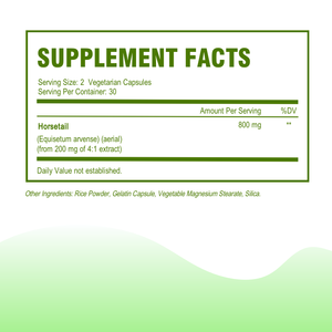 Integratore all'ingrosso estratto di equiseto <span class=keywords><strong>capsule</strong></span> 800mg estratto di erbe senza glutine per la pelle dei capelli e le unghie di supporto - Product Image 5