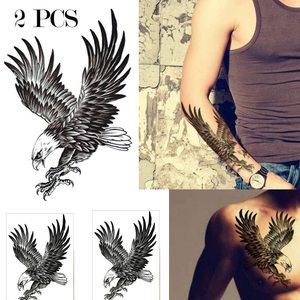 Tatouage temporaire imprimable de haute qualité pour hommes et femmes, motif artistique corporel, résistant à l'eau, coloré - Product Image 2
