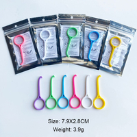 Kit d'outils de retrait d'aligneurs orthodontiques pour appareils dentaires invisibles, ensemble hygiénique de 5 couleurs avec poignées en silicone