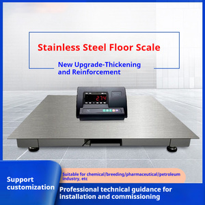 Nhà máy trực tiếp bán 1ton 3ton 5ton 10ton thép không gỉ điện tử kỹ thuật số có trọng lượng quy mô sàn - Product Image 2