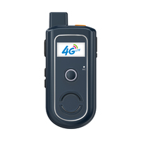 4G POC - Compact et portable - Haute qualité - PTT - Portée mondiale de 5000 km - Mini talkie-walkie longue portée - Portée mondiale de 5000 km