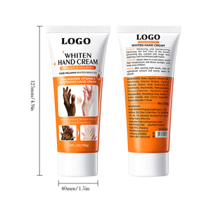 Crema de manos personalizada al por mayor, loción corporal al por mayor, crema blanqueadora, crema hidratante portátil para aclarar el tono de la piel. - Product Image 1