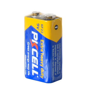 Batteria a Secco Zinco-Carbone <span class=keywords><strong>9V</strong></span> 6F22 per Termometro Corporeo con Confezione Termoretraibile 6f22 6lr61 Batteria <span class=keywords><strong>9v</strong></span> - Product Image 1