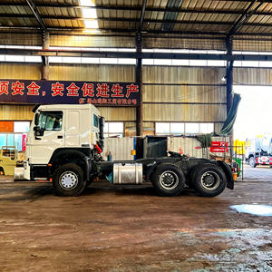 Gebruikt vrachtwagen trekker Hawo trekker Sinotruk trekker 6x4 430 pk trekker vrachtwagen trekker Howo Sinotruk trekker vrachtwagen kipper - Product Image 6