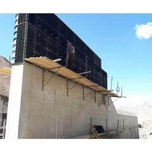 Trung Quốc tái sử dụng bảng điều khiển màn trập Đen PP sợi thủy tinh nhựa ván khuôn cho Cột sàn Tấm tường bê tông xây dựng - Product Image 1