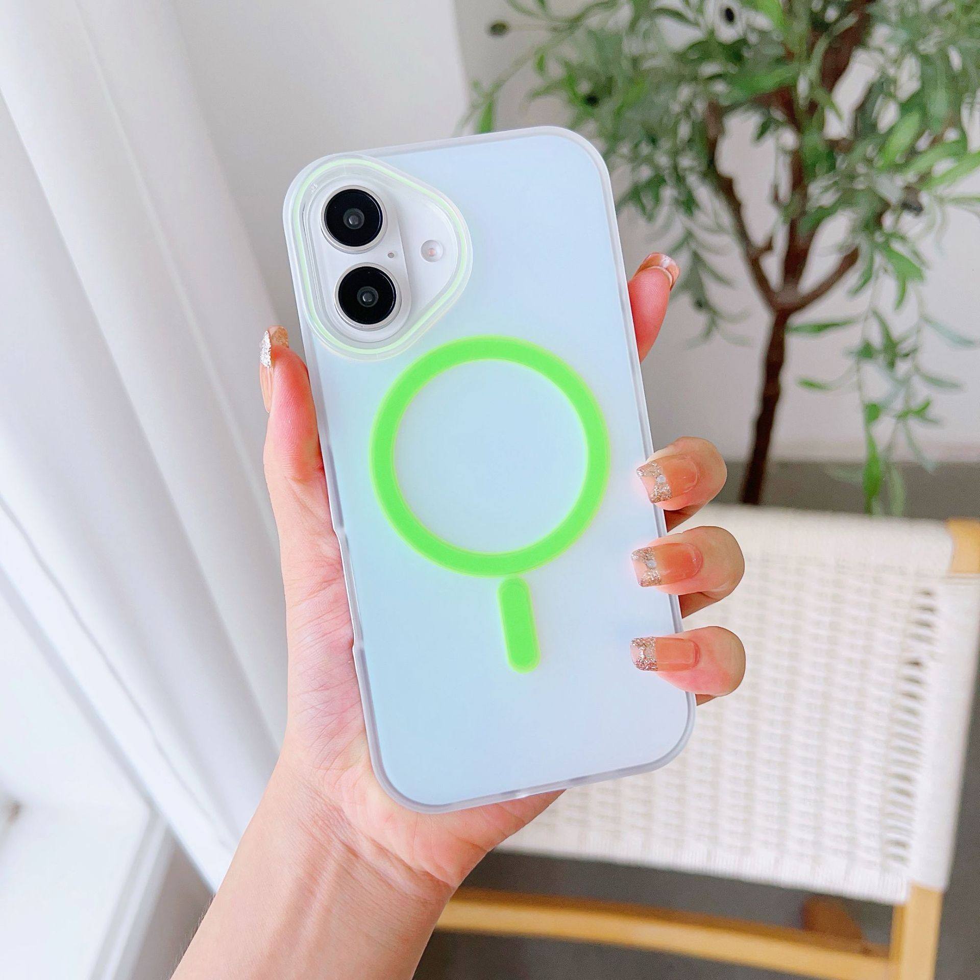 สีเขียว